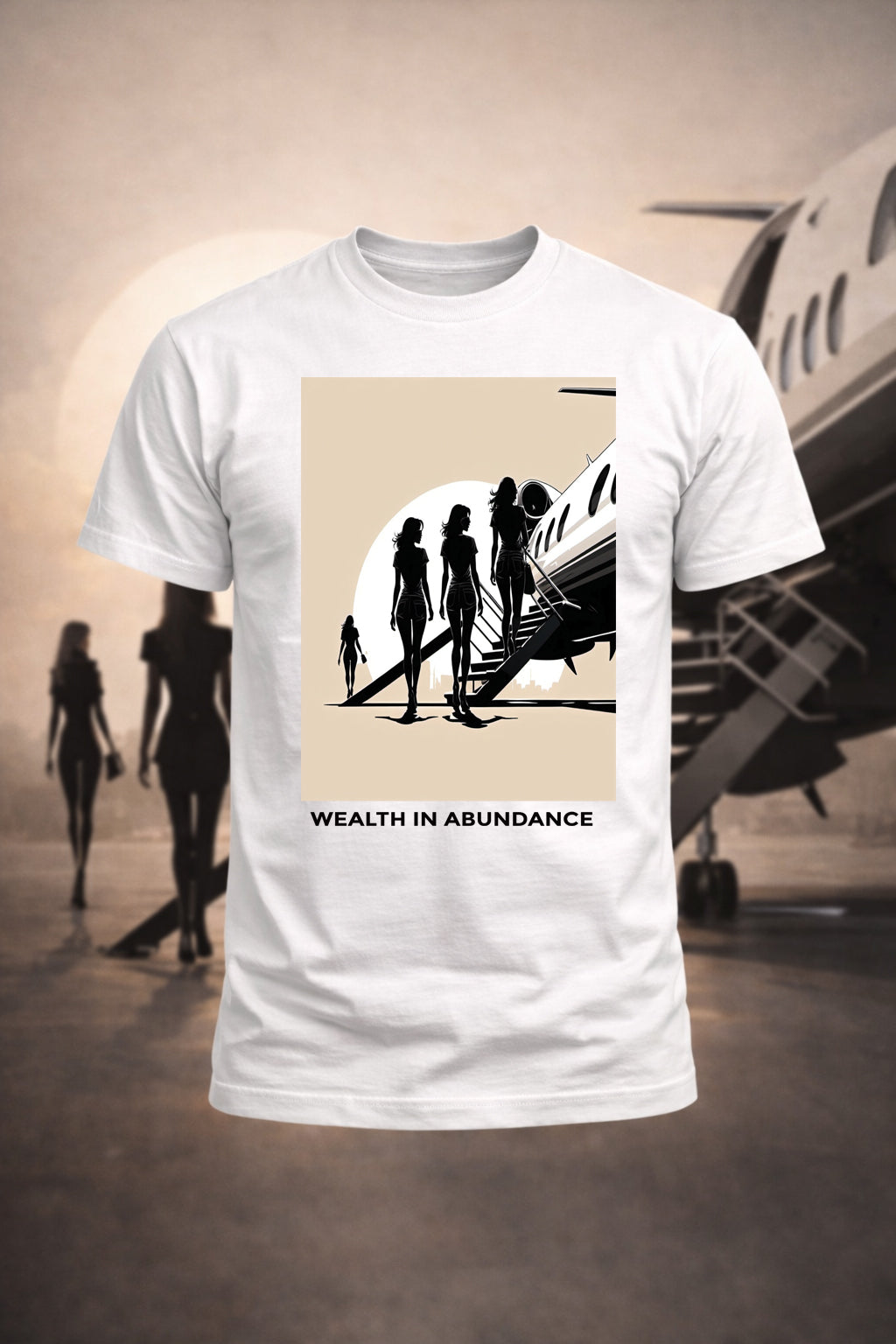 Wealth Boarding Jet T-Shirt