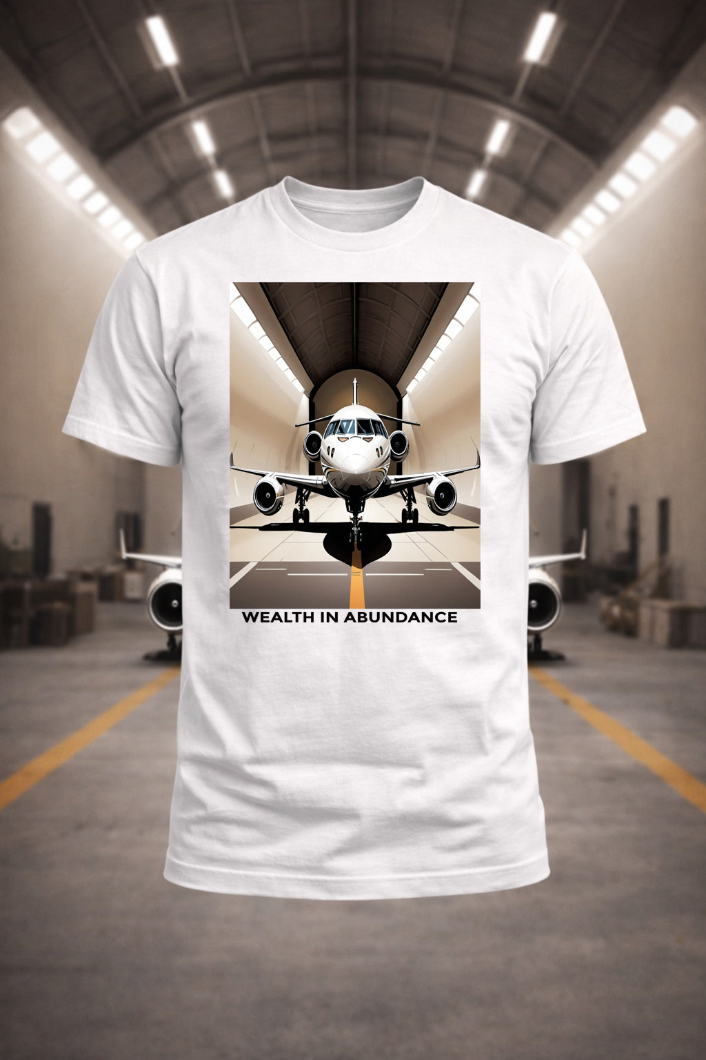 Wealth Private Jet T-Shirt